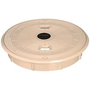 Skimmer Lid Assembly, Pentair Sta-Rite U-3, 10-1/2"od, Tan